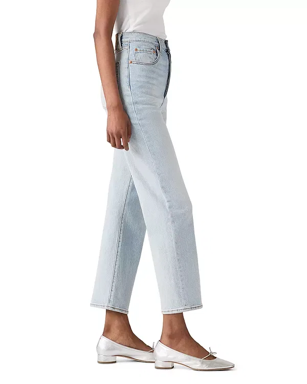 Женские джинсы с высокой посадкой Ribcage straight ankle jeans Levi's, Filter Her — фото 3