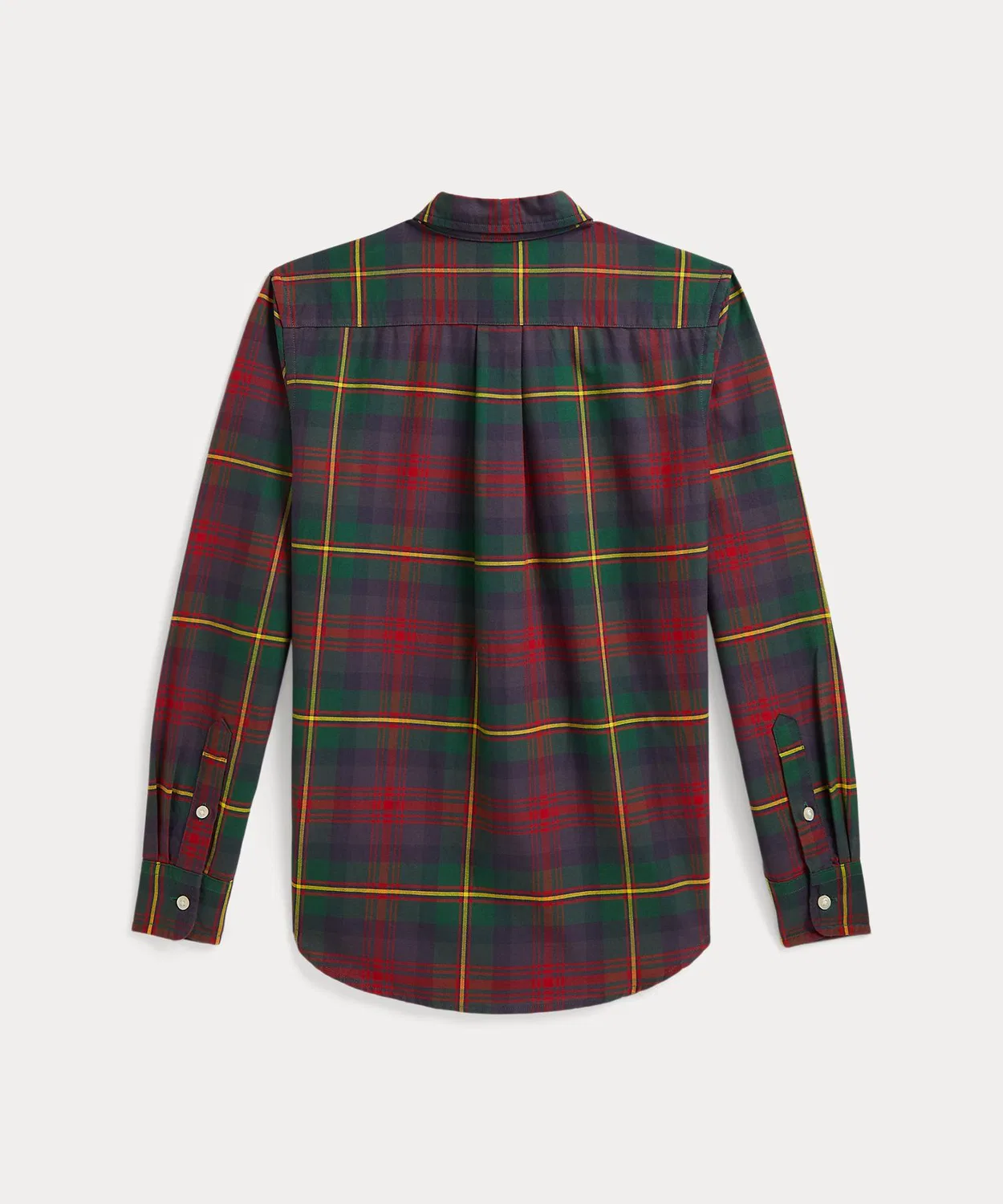 Детская рубашка из хлопка в клетку с длинным рукавомPOLO RALPH LAUREN CHILDRENSWEAR, Multi — фото 3