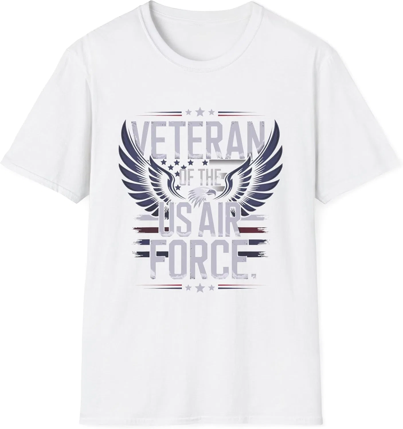 Футболка Air Force Veteran Gildan 64000, White