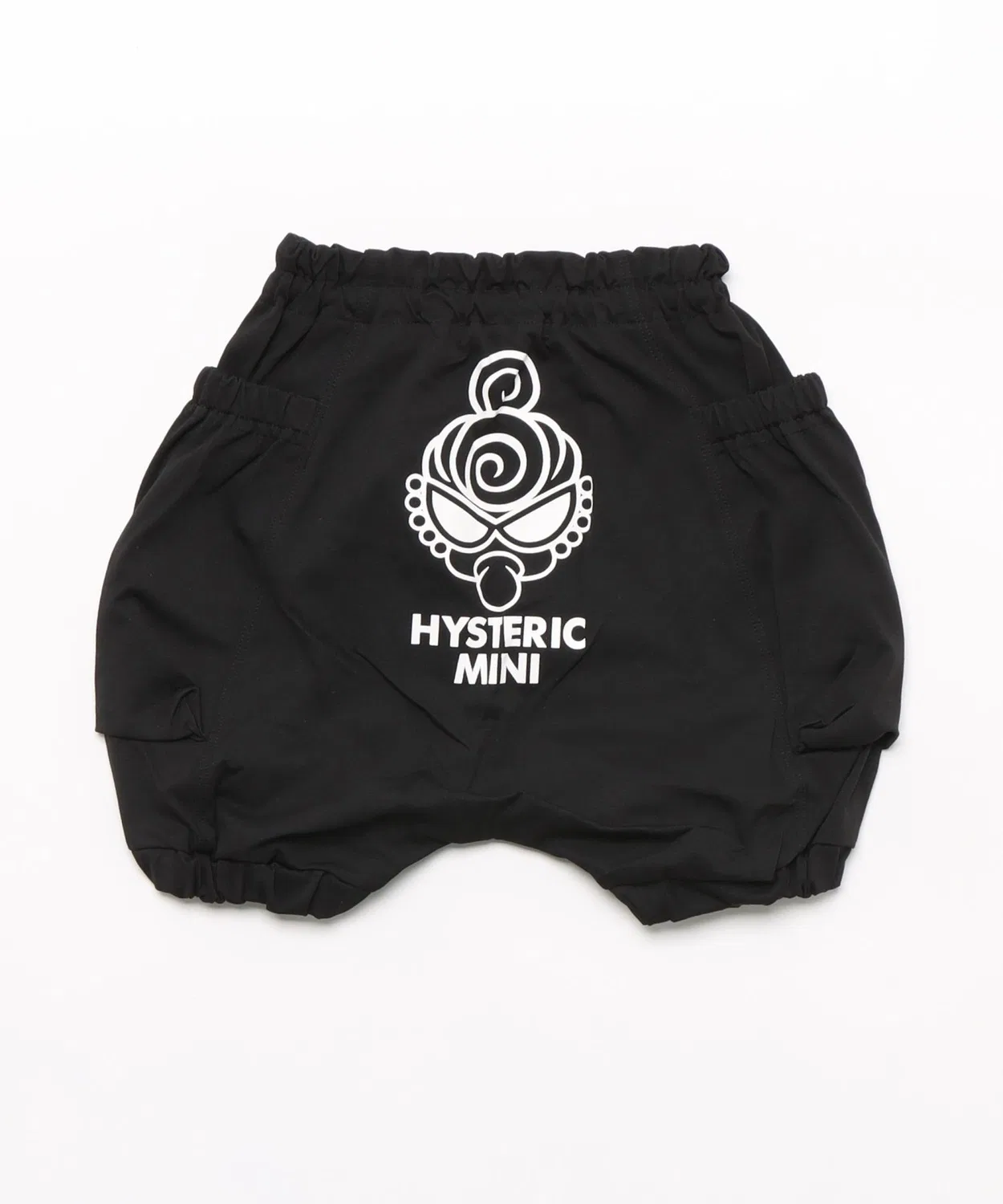 Детские шорты-саруэл с большими карманами, модель BIG POCKET HYSTERIC MINI, Black — фото 2