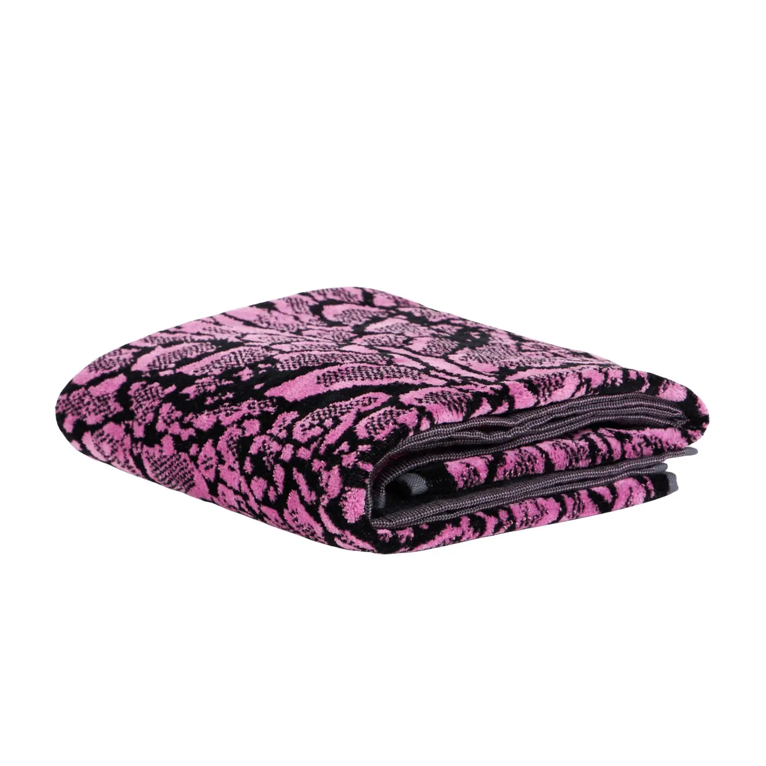 

Полотенце Roberto Cavalli Bath Sponge Mirror Linx 95×180, розовый