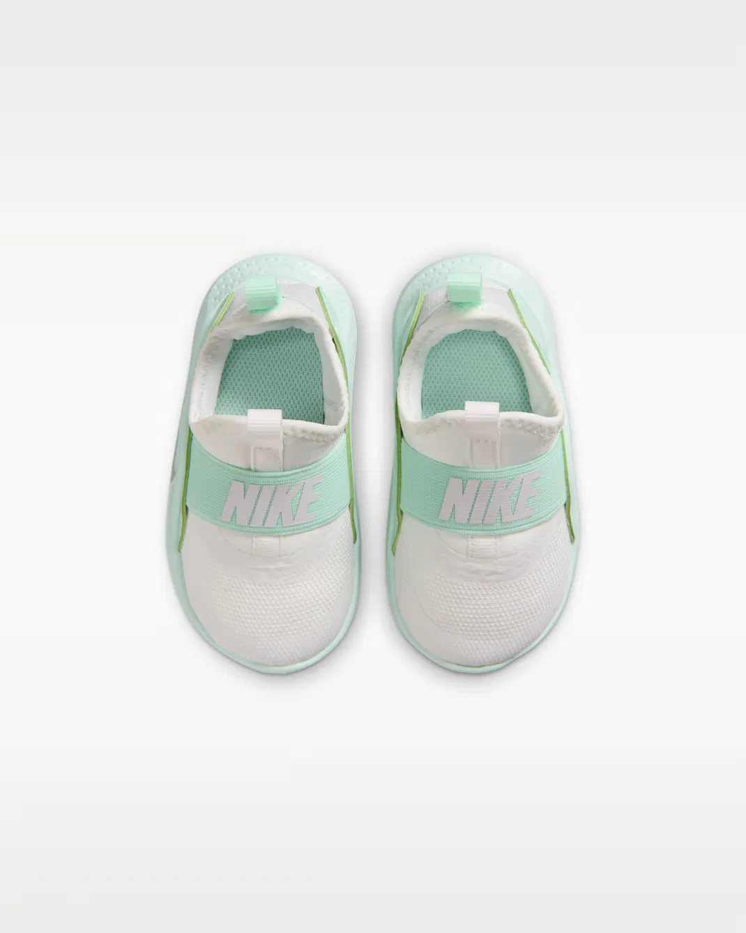 Детская/подростковая обувь Nike Flex Runner 4, Summit White/Arctic Green/Barely Green/Photon Dust — фото 4
