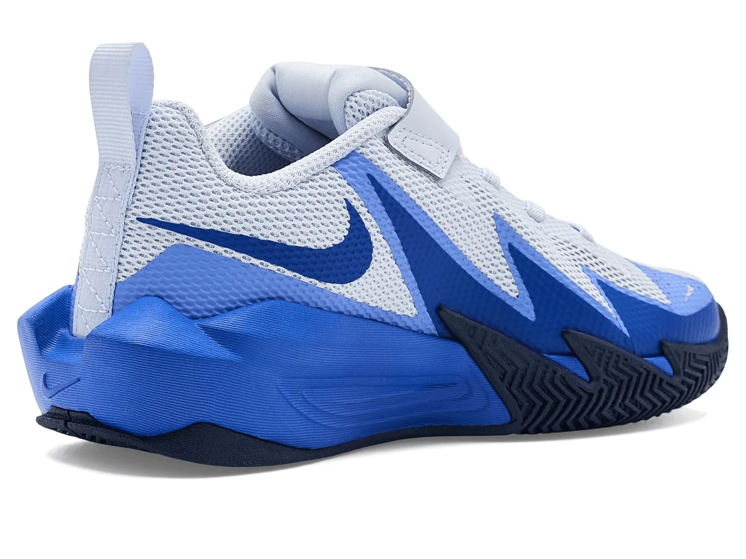 Кроссовки S.T Dynamite (для маленьких детей) Nike Kids, Football Grey/Game Royal/Midnight Navy/Polar — фото 4