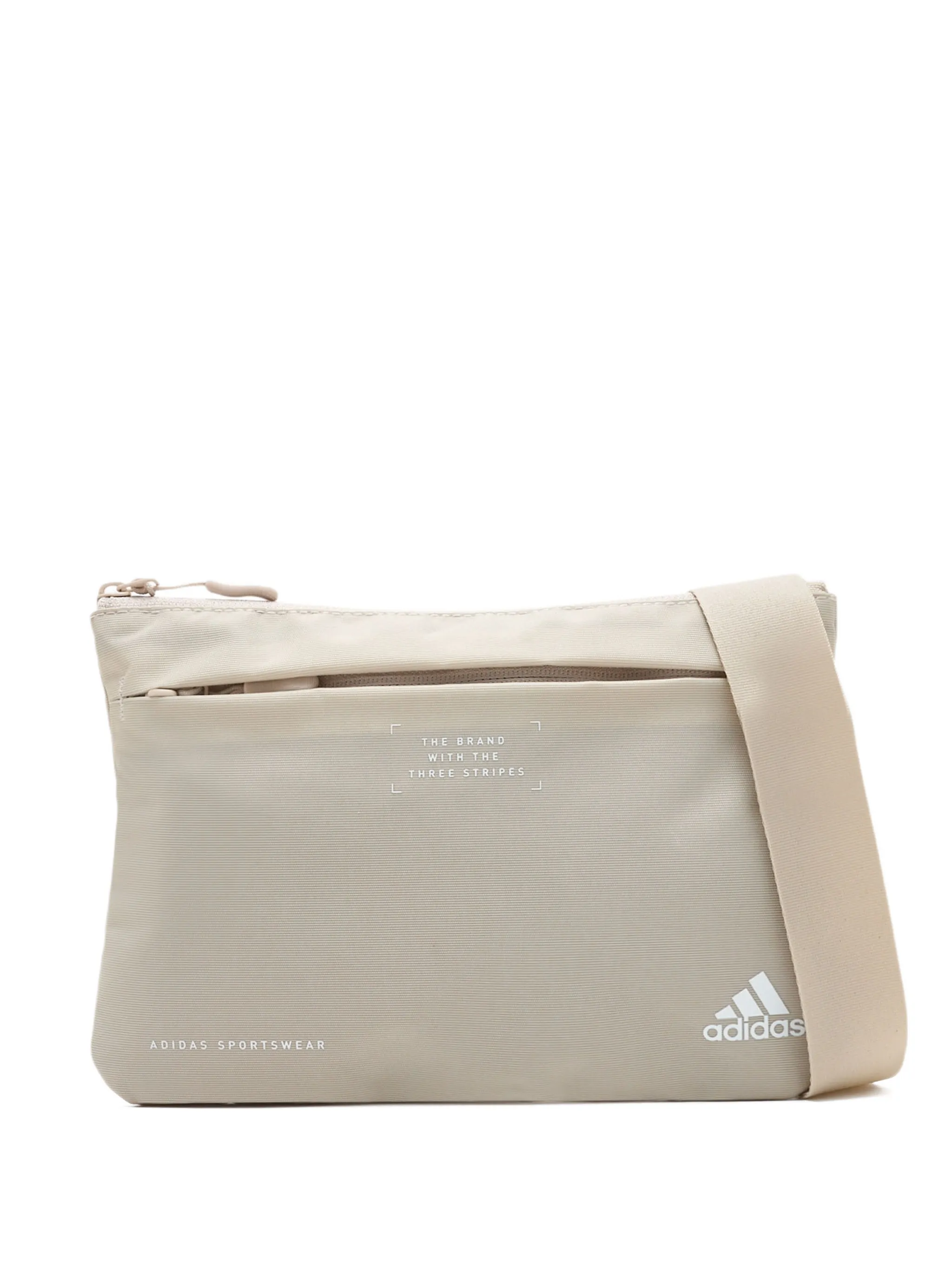 

Сумка на плечо с логотипом Adidas, бежевый