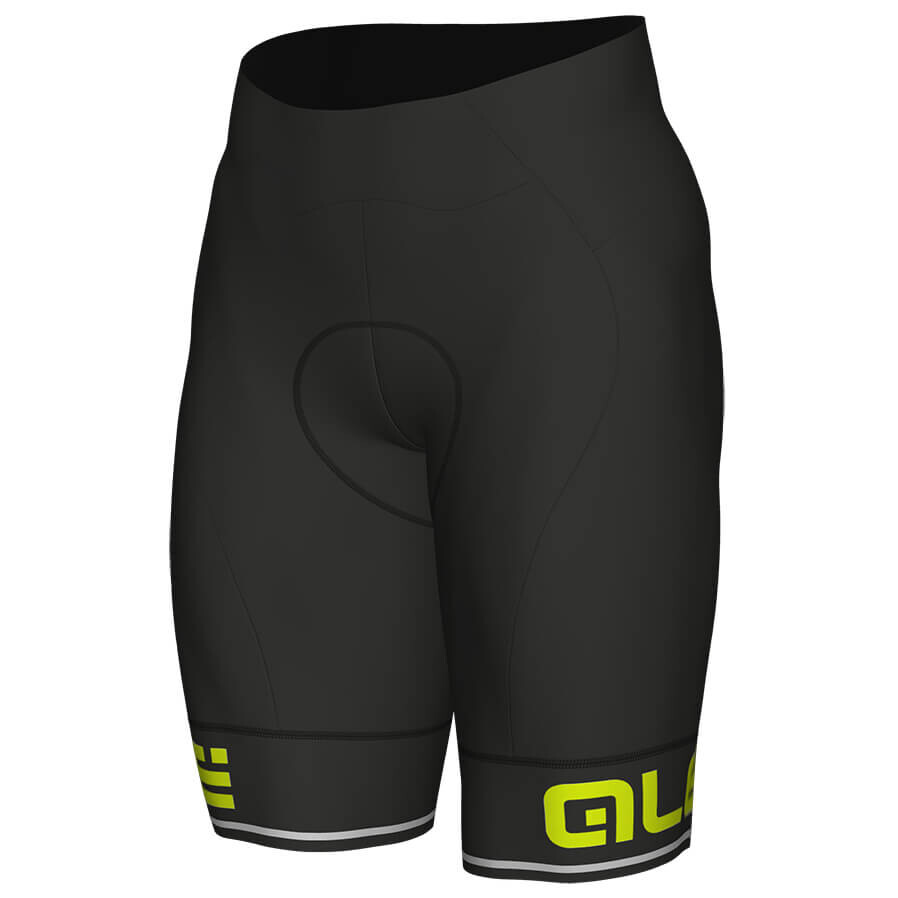 

Велосипедные шорты Alé Shorts Solid Corsa, цвет Black/Fluo Yellow