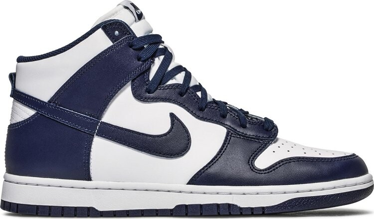 

Кроссовки Nike Dunk High 'Midnight Navy', синий