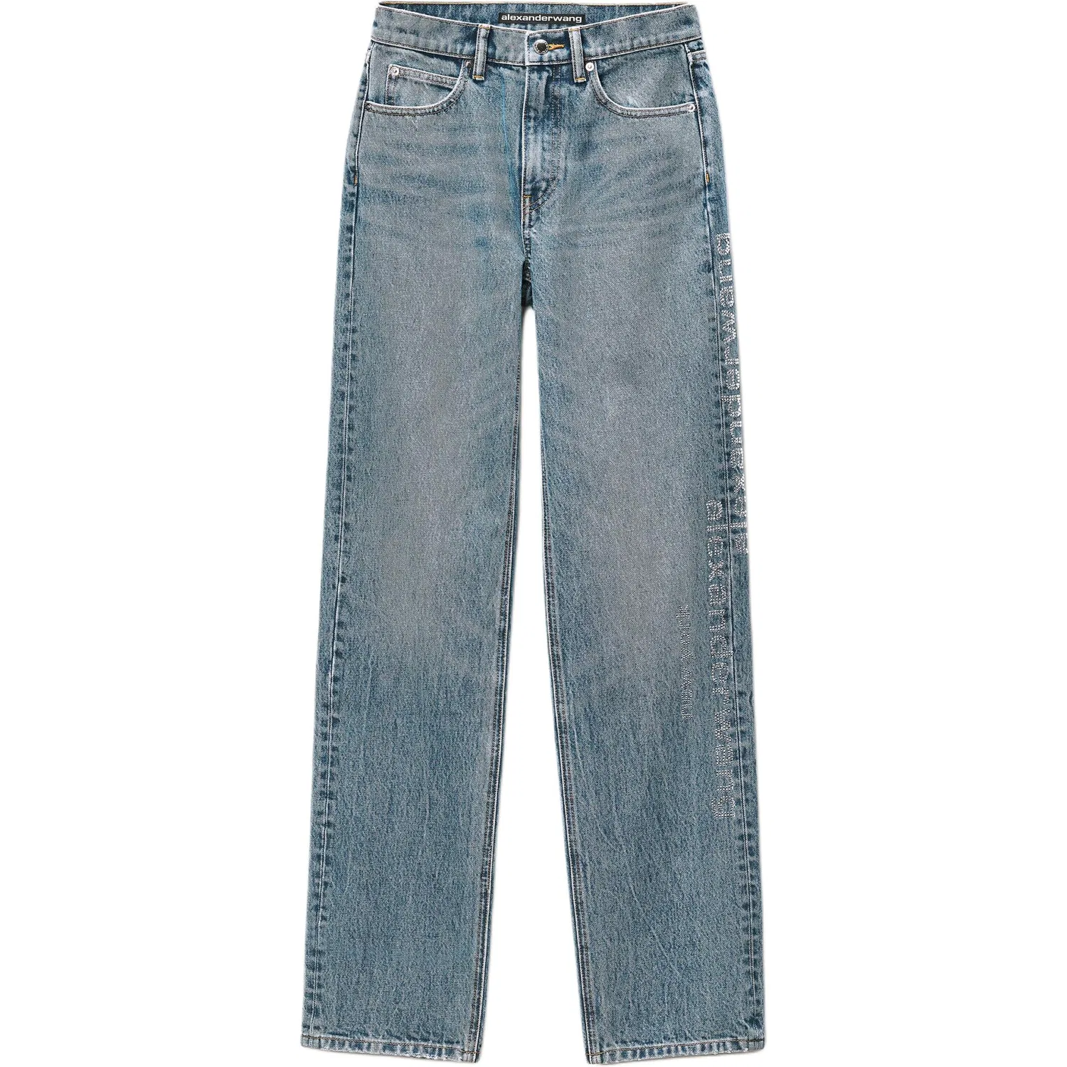 Джинсы прямого кроя, Alexander Wang, Blue