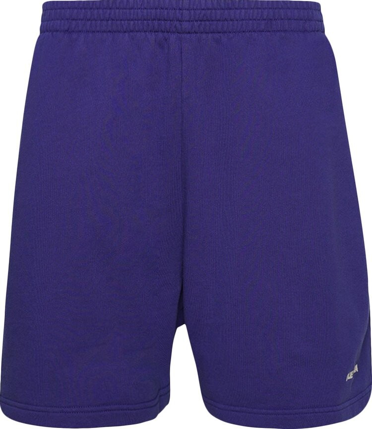 

Шорты Balenciaga Logo Print Shorts 'Indigo/Dirty White', синий