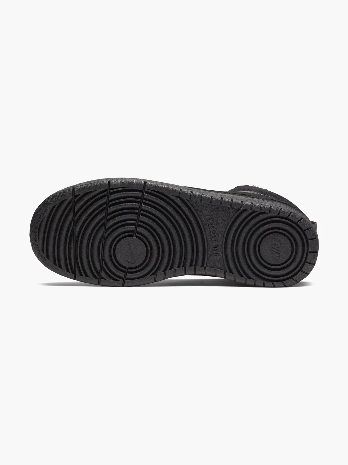 Детские кроссовки высокие Nike Court Borough Mid 2 Boot BG, черный — фото 4