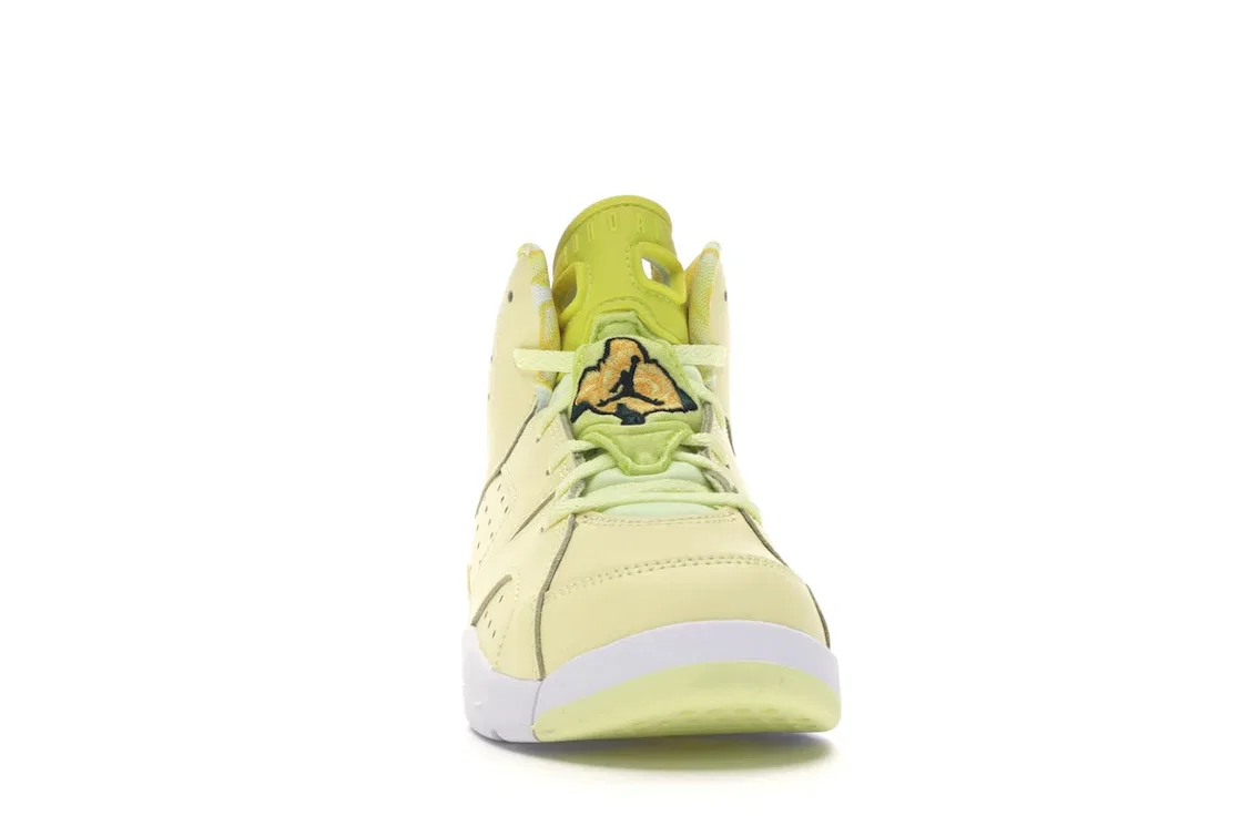 Детские кроссовки Lifestyle Jordan 6 Retro Jordan, Citron Tint/Dynamic Yellow-Black-White — фото 2