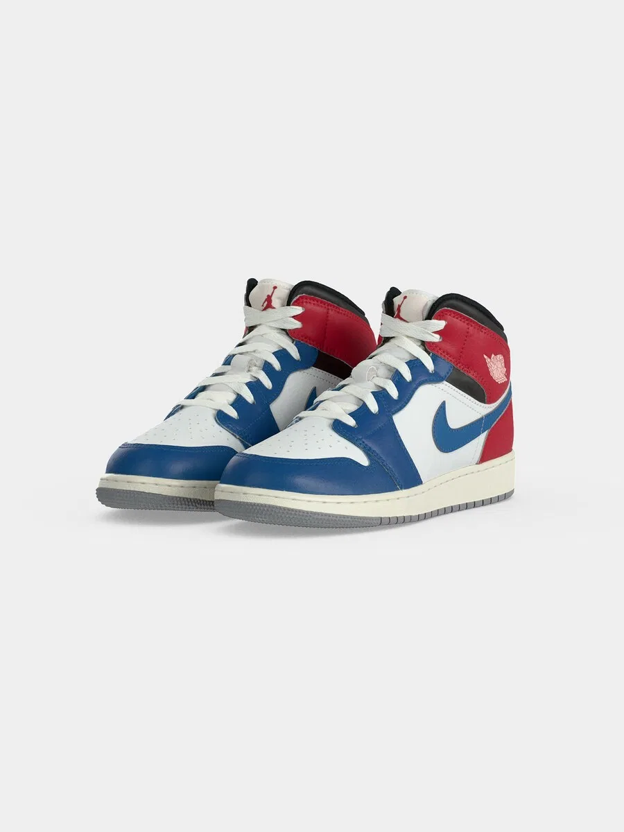 Кроссовки Jordan 'AIR JORDAN 1' синего цвета — фото 2