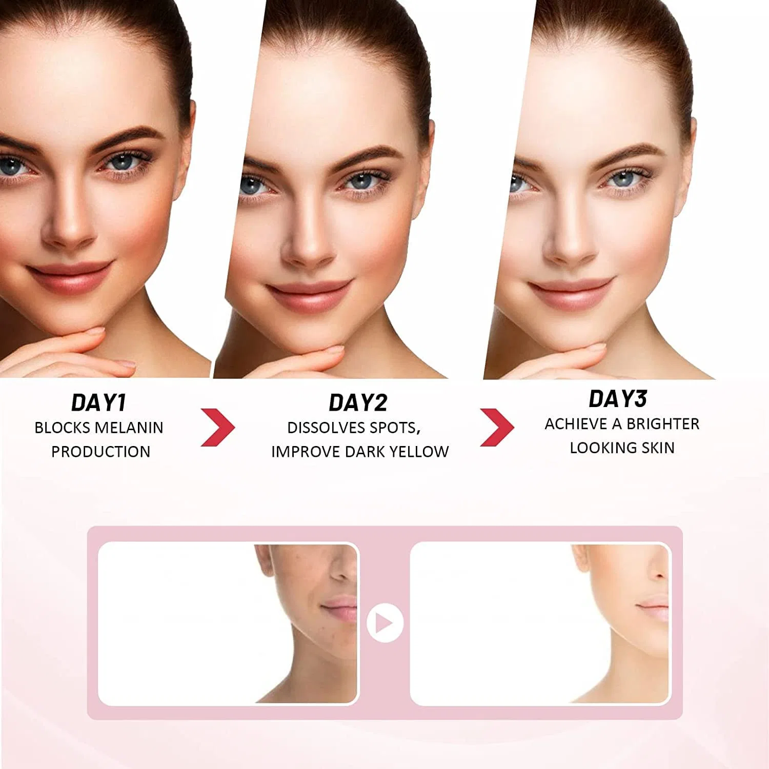 Крем для лица и тела отбеливающий Kojic Acid, 3 шт по 25 г, Qklovni — фото 4