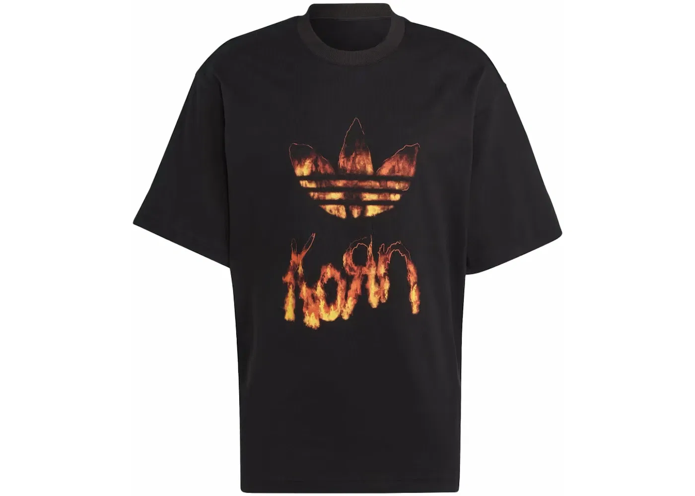 Мужская футболка с принтом Adidas x KoRn Tee Adidas, Black