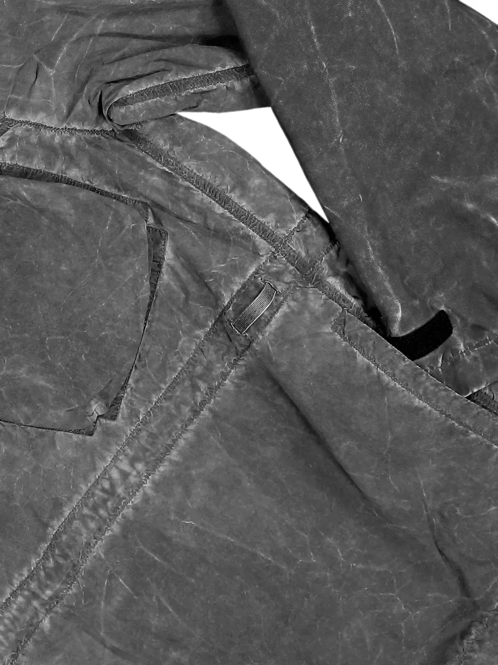 Худи из нейлона Q100035 Stone Island, черный — фото 4