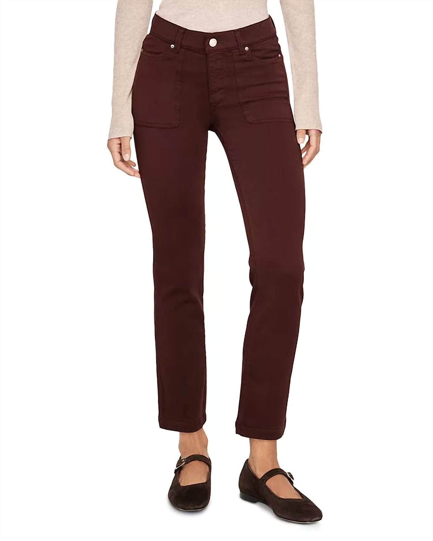 

Джинсы Mara Straight Instasculpt Ankle Jeans In Bark DL1961 - Women's