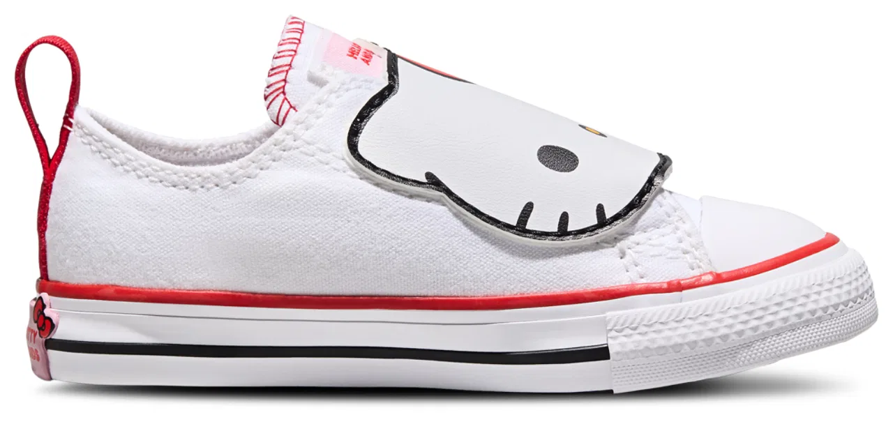 Кроссовки для девочек CTAS One Strap Hello Kitty Converse, цвет White/Multi