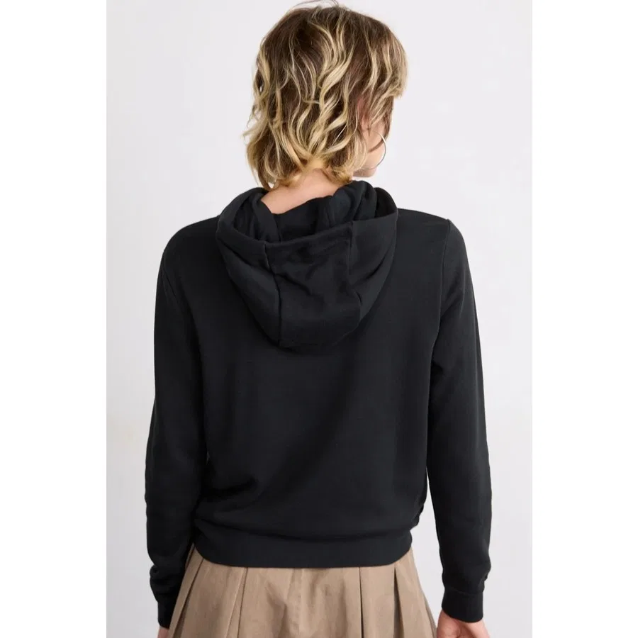 Женский свитшот с капюшоном Club Fleece Gx Hoodie Nike, Черный — фото 2