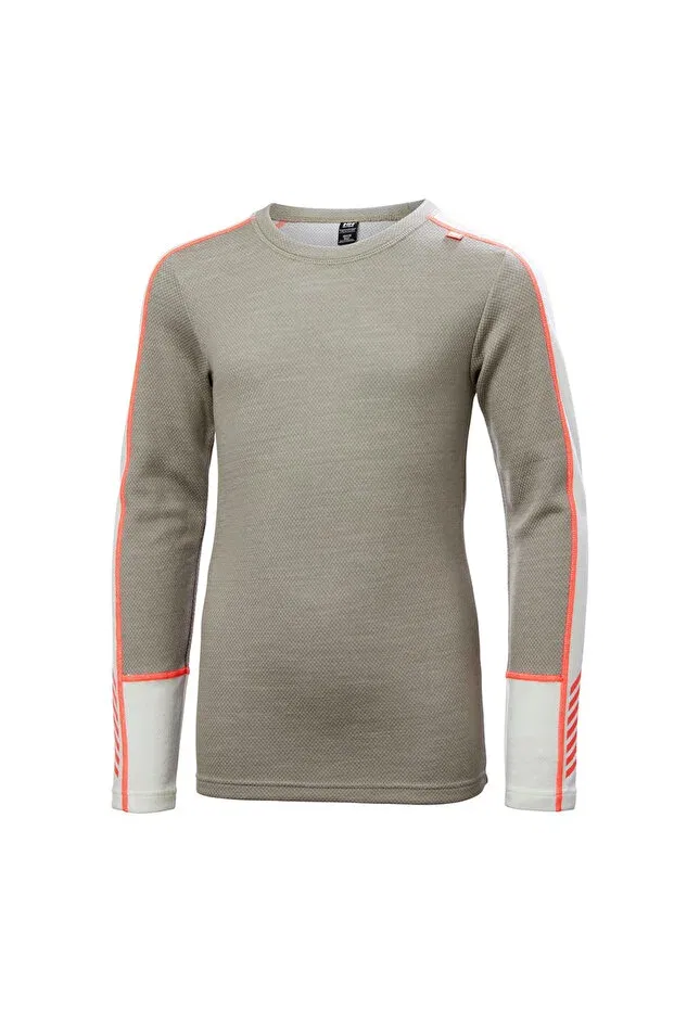 Детское термобелье для мальчиков хлопковое Helly Hansen, Sand — фото 2