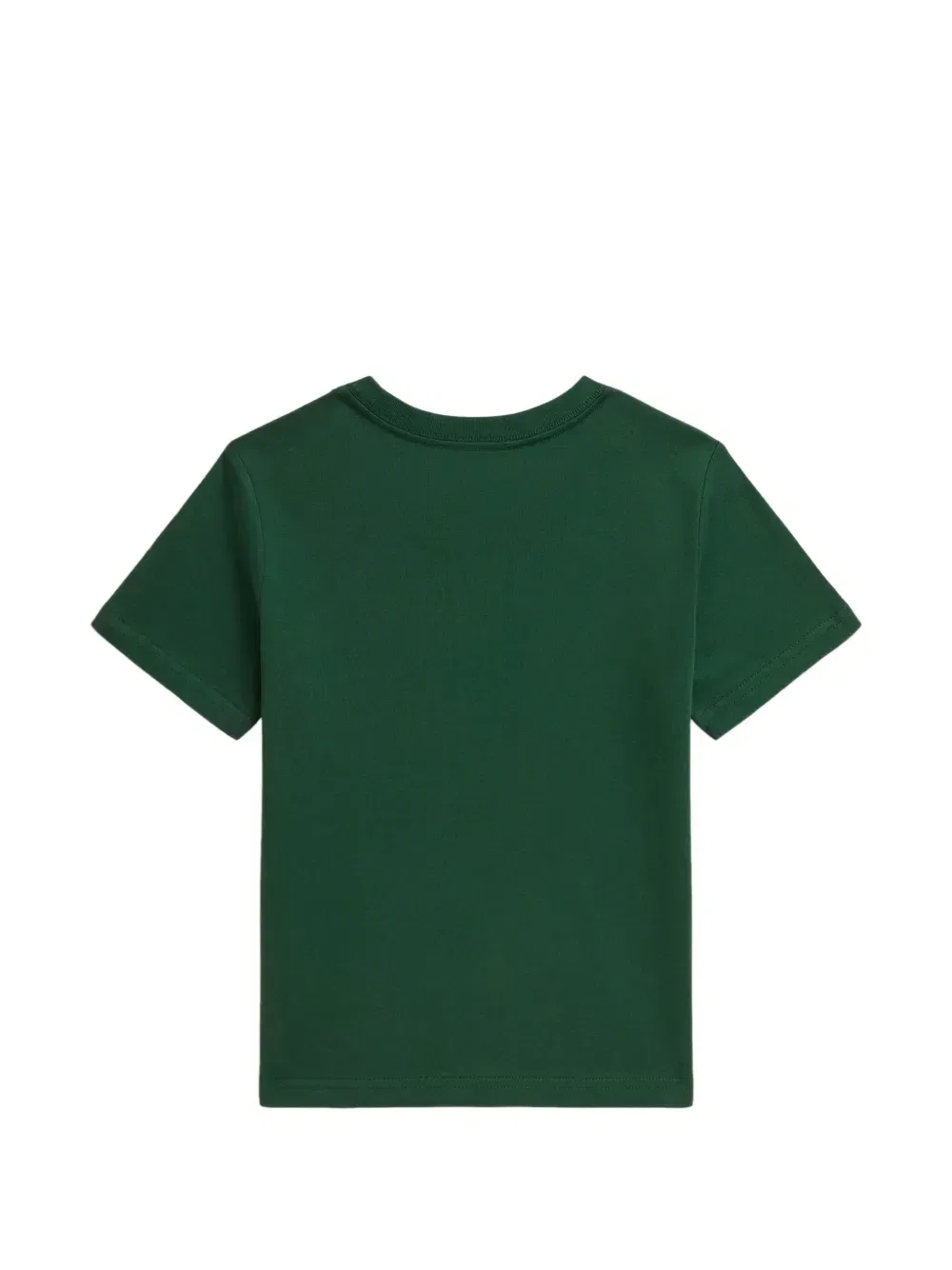 Футболка с вышивкой пони Polo Ralph Lauren Kids, зеленый — фото 2