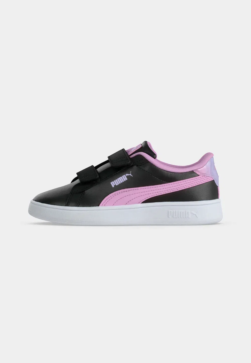 Кроссовки Smash 3.0 faded glow унисекс Puma, Black/Mauve Glow — фото 2