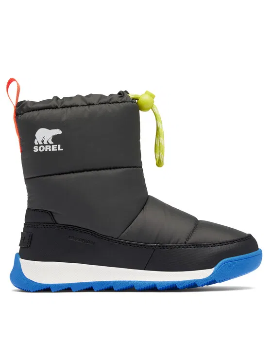 Сноубутсы Youth Whitney II Plus Puffy Wp Sorel, серый