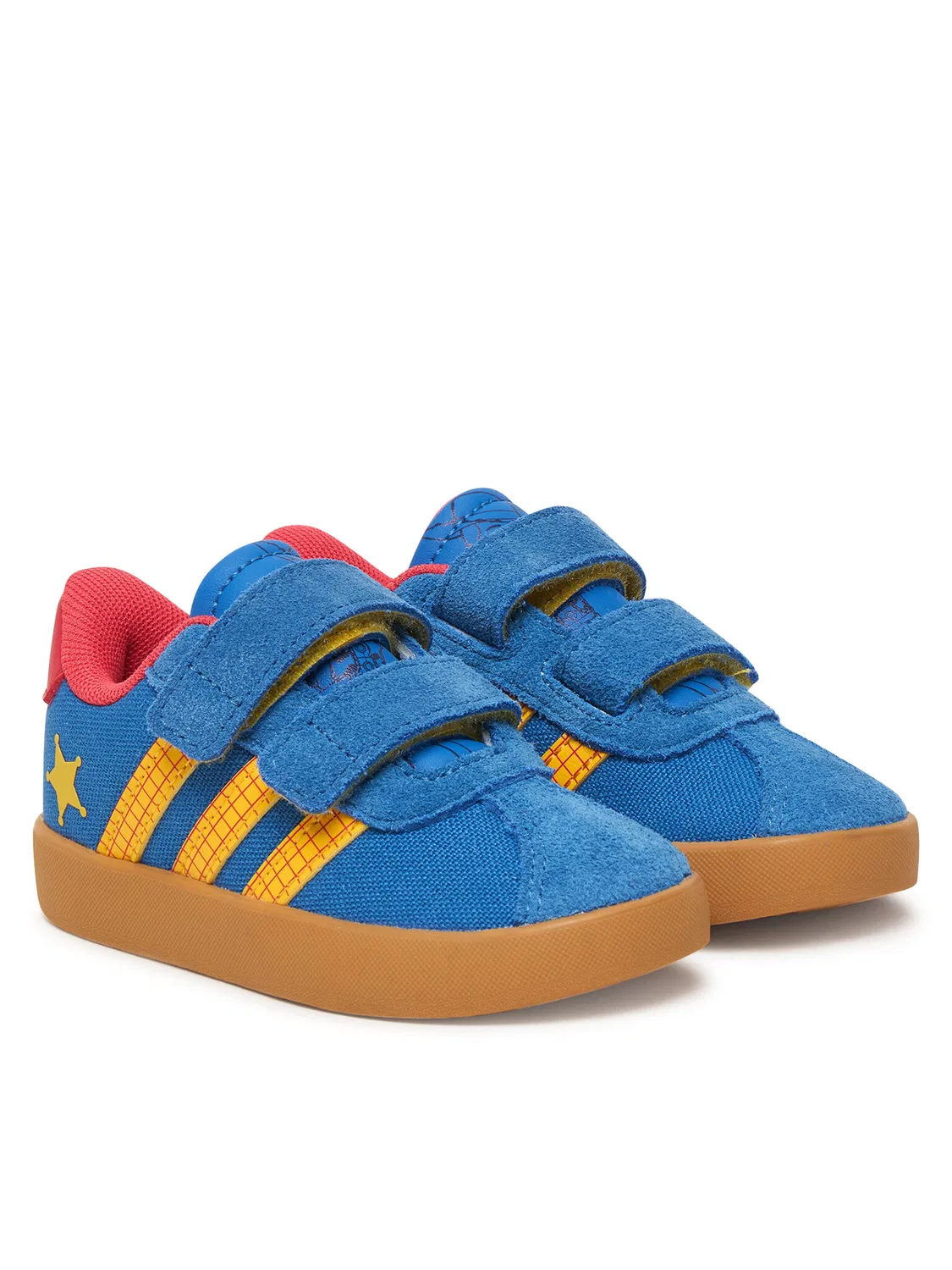 Кроссовки для мальчика Pixar Toy Story Vl Court Adidas, синий — фото 2
