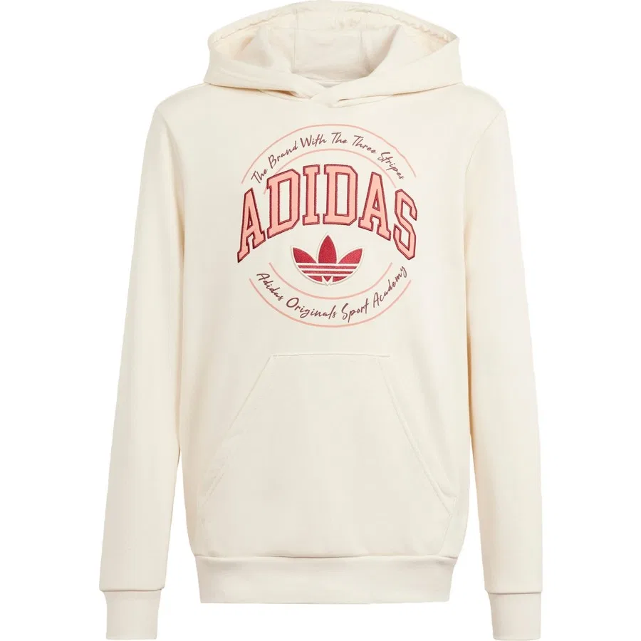 Детский свитшот с капюшоном Originals IN0623 VRCT Hoodie adidas, Белый