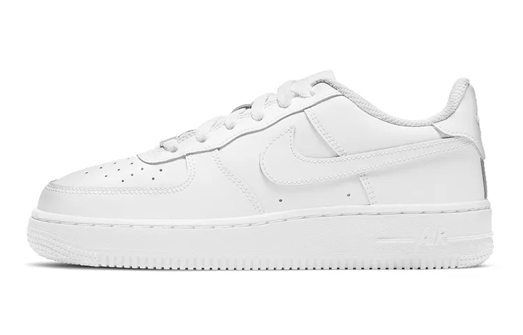 Детские кроссовки для скейтбординга с низким верхом Nike Air Force 1 LE, Pure White