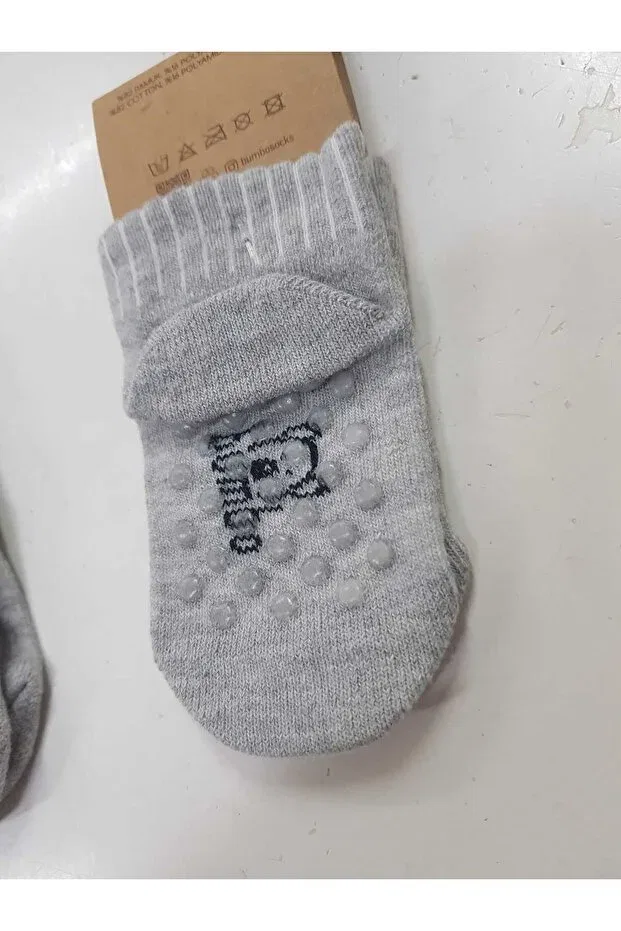 Детские носки для новорожденных хлопковые Babette Socks Baby By Bumbo, Gray — фото 3