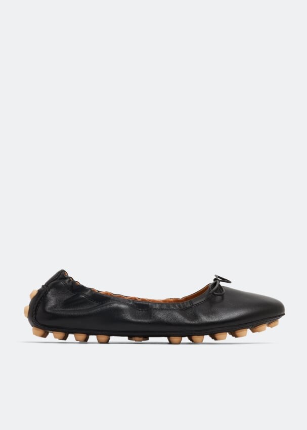 

Балетки TOD'S Bubble ballerinas, черный