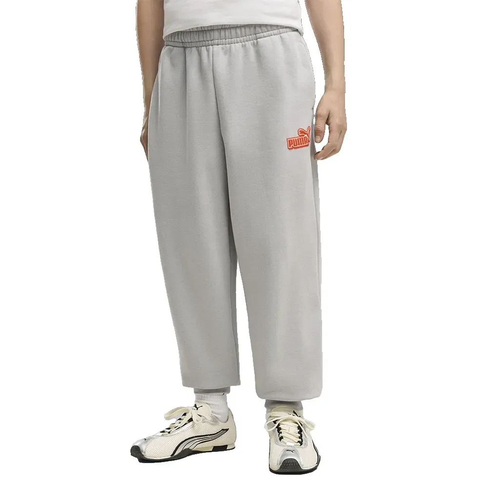 Брюки Relaxed Fit Essential Logo Lab Puma, серый