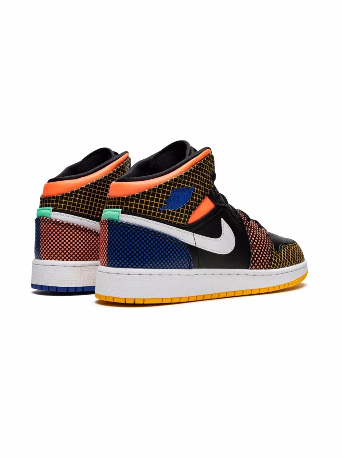 Кроссовки Air Jordan 1 Mid MMD, черный — фото 4