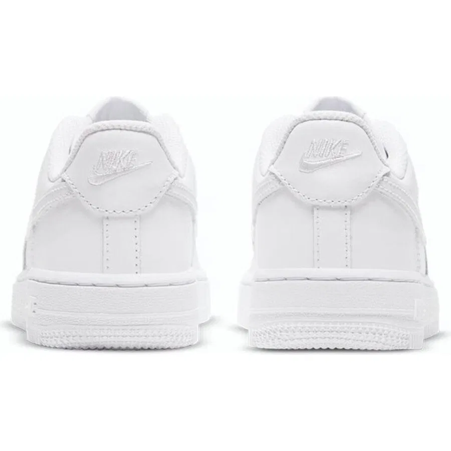 Кроссовки детские с кожаным верхом Force 1 Le Nike, Белый — фото 4