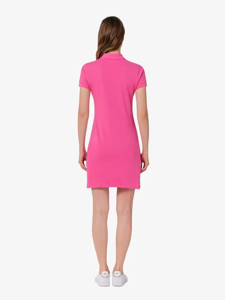 Платье LACOSTE ультра слим Pink — фото 3