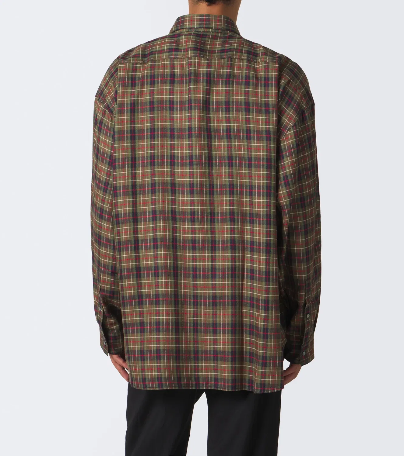 Фланелевая рубашка с длинным рукавом Acne Studios, мультиколор — фото 4