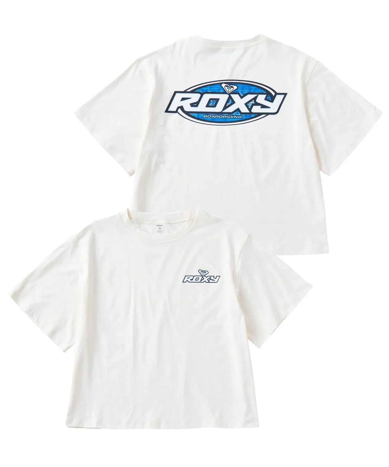 Детская футболка с принтом Mini Surf Soul Rash Tee ROXY, Off White
