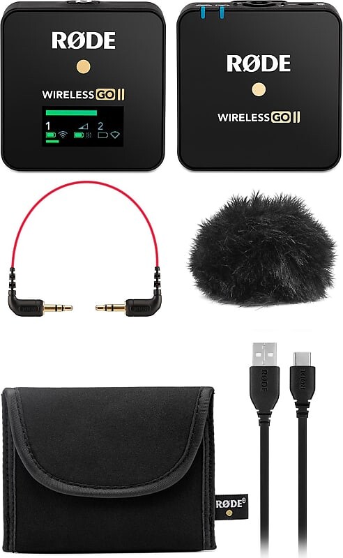 

Беспроводная микрофонная система RODE Wireless GO II Compact Wireless Microphone System