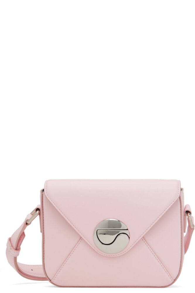 

Сумка Pink Mini Mail Box Bag Coperni