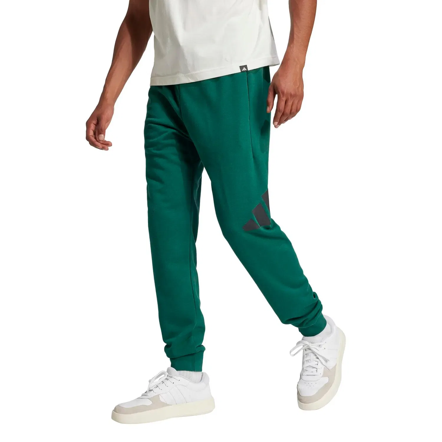 Мужские спортивные штаны из футера adidas Essentials Big Logo, Grun — фото 3