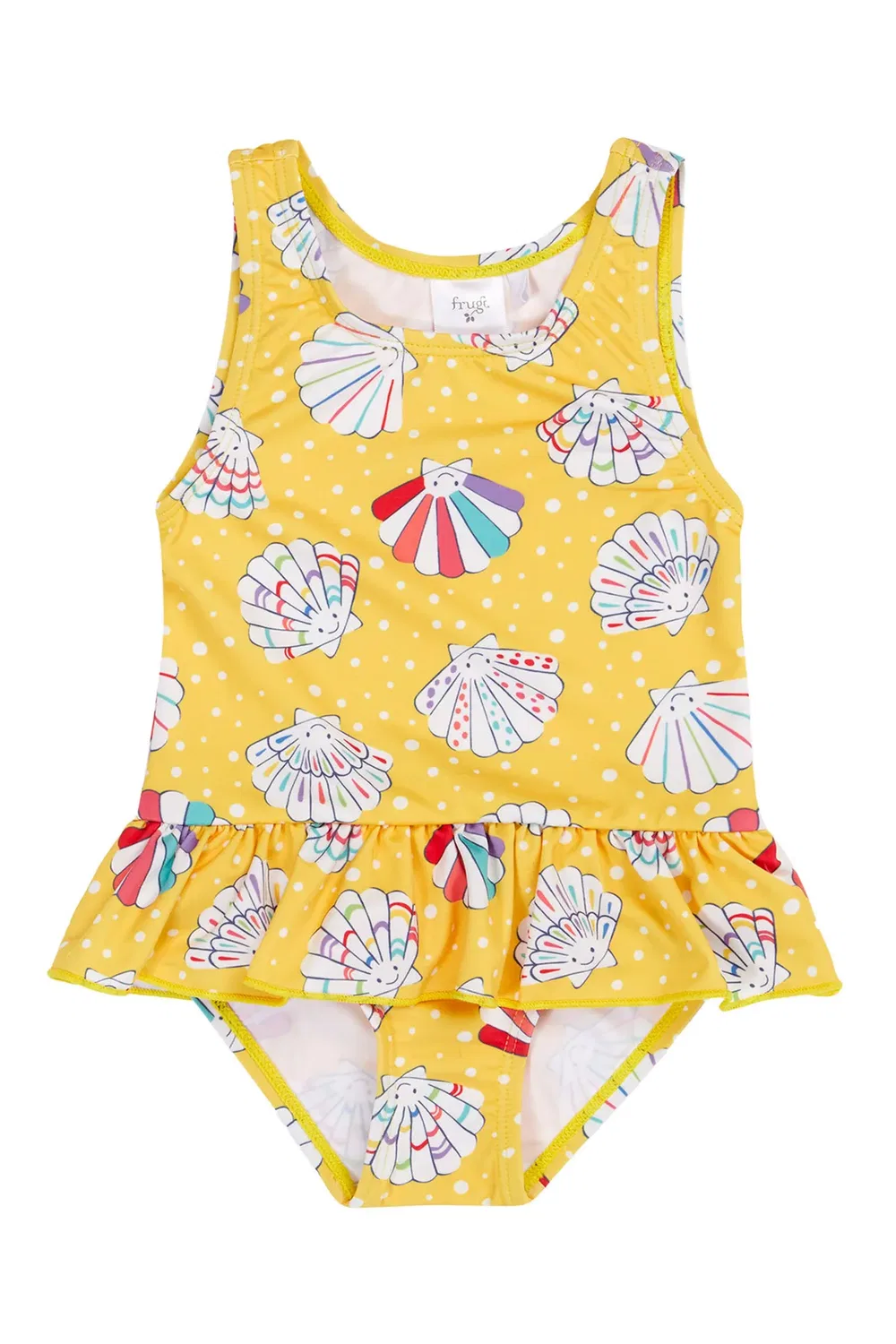Детский купальник Little Coral Swimsuit Frugi, Yellow