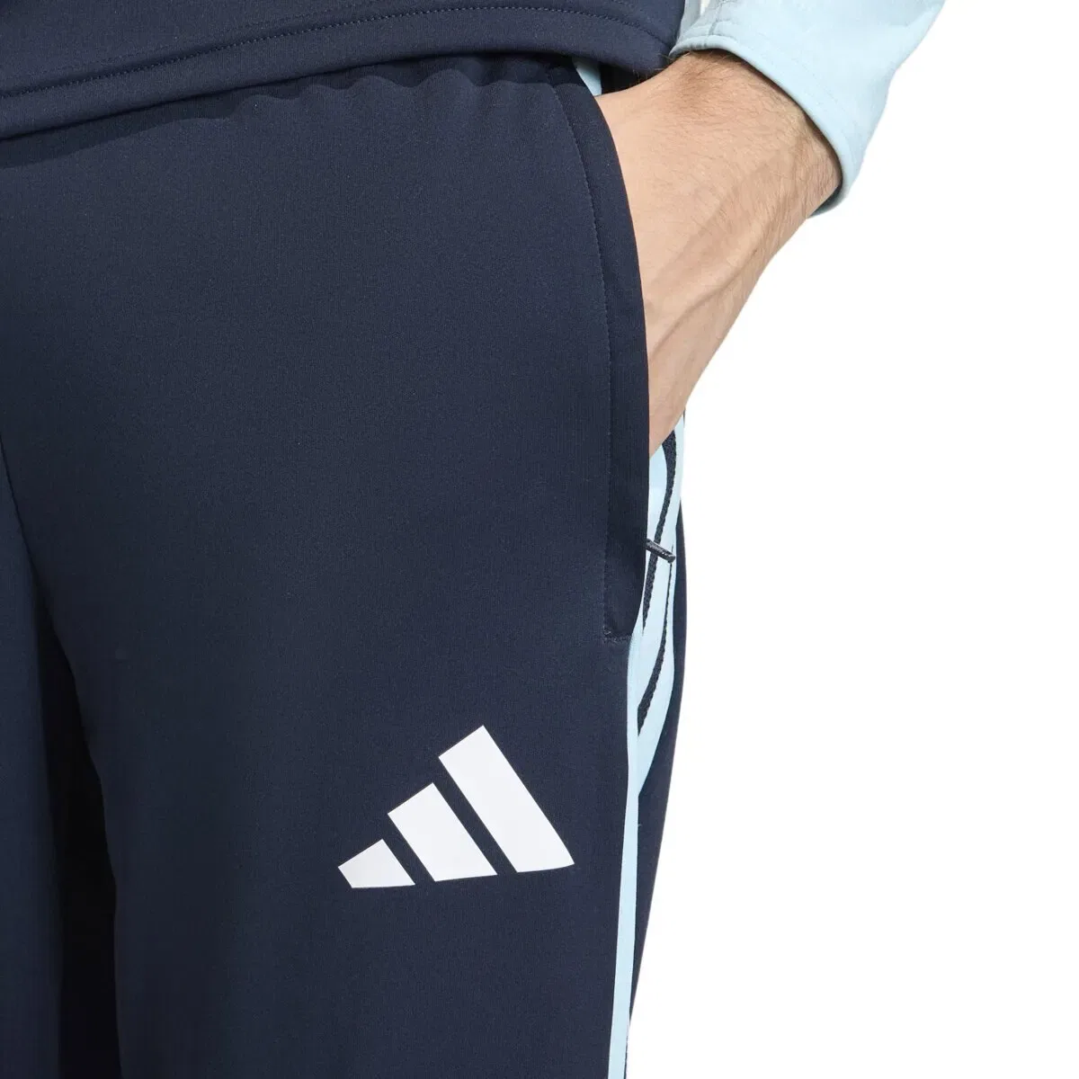 Мужские тренировочные штаны с принтом Argentina Mundial 2026 adidas, Azul Marino — фото 4