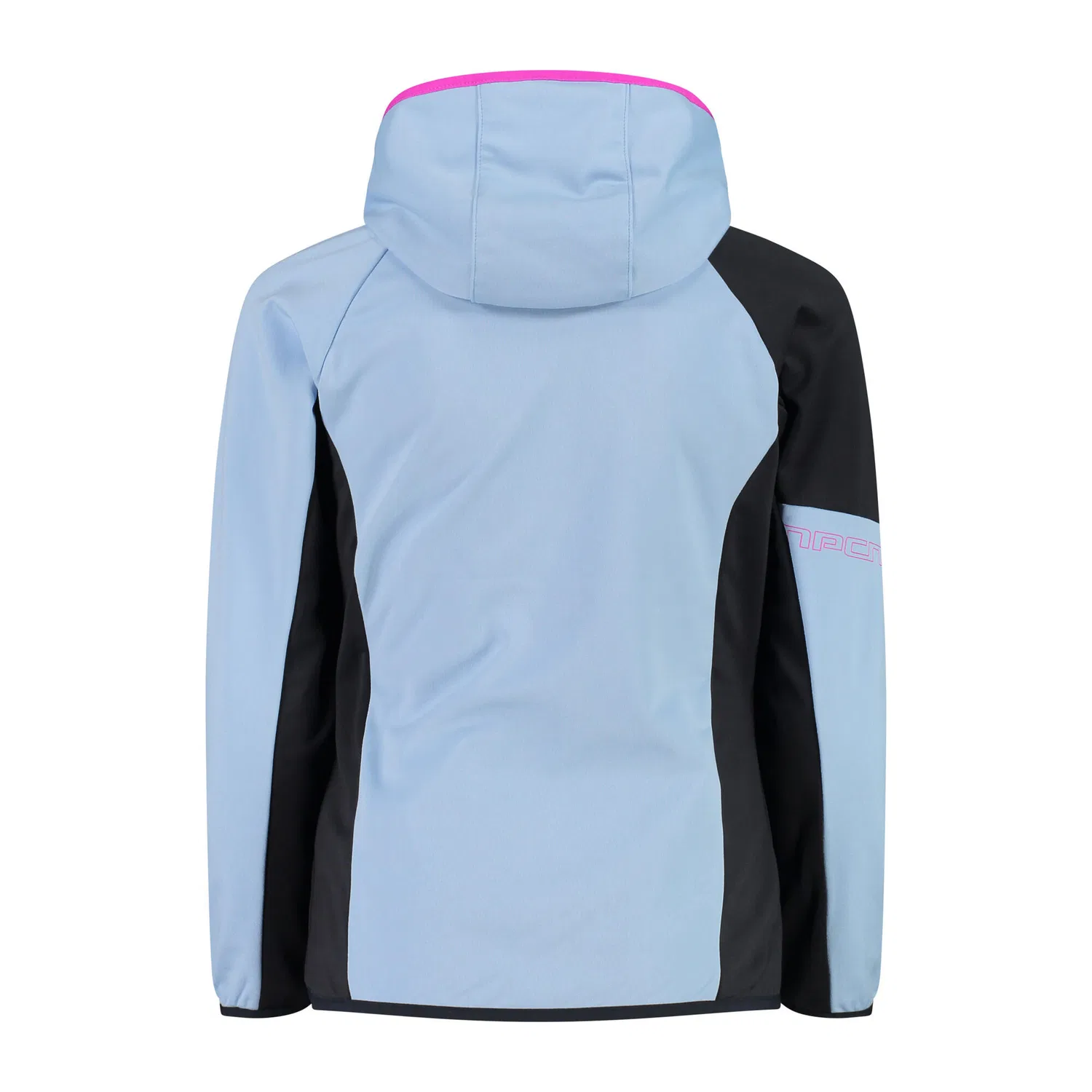 Детская флисовая куртка с капюшоном KID G JACKET FIX HOOD Cmp, Grau Dunkelgrau Kohlengrau — фото 2