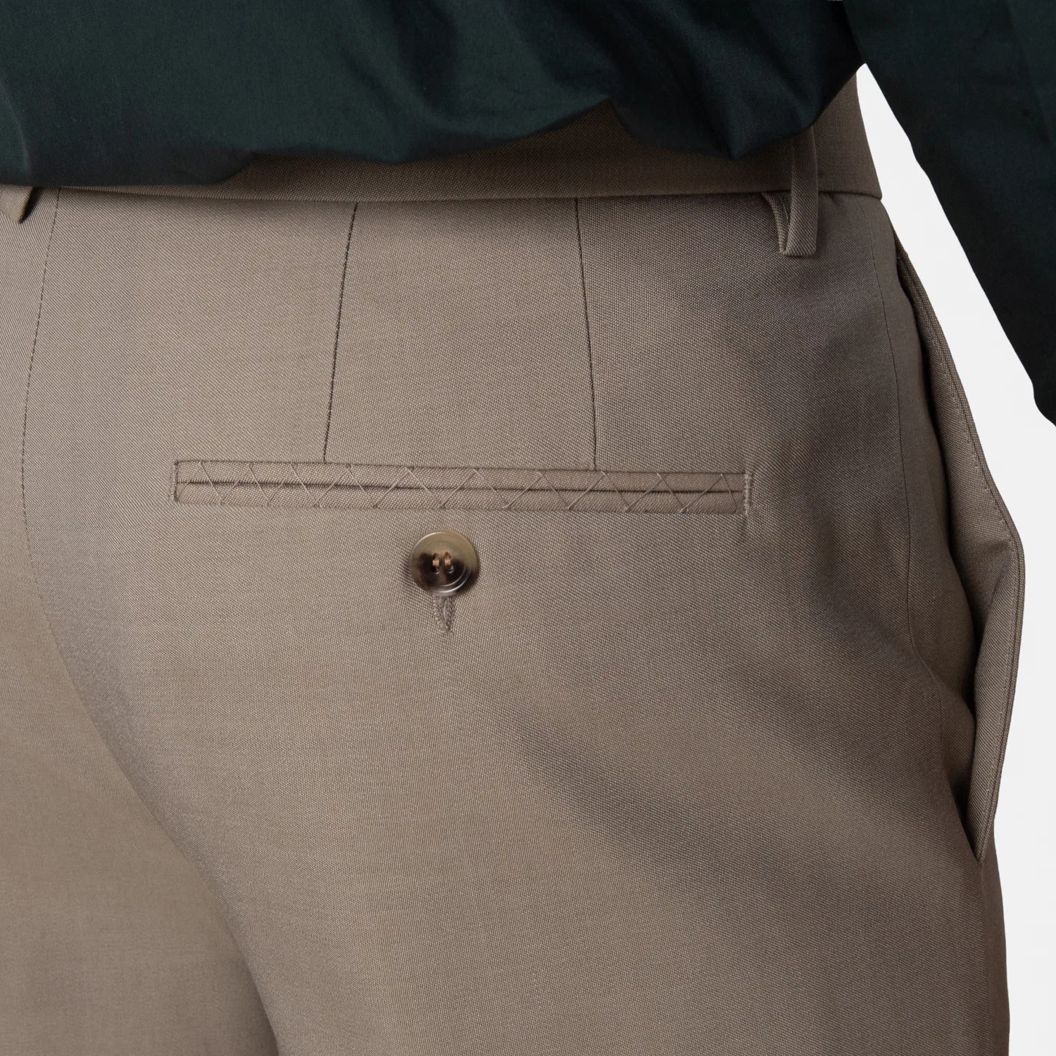Брюки классические из шерсти Wool Tailored Trousers Burberry, Cliff — фото 3