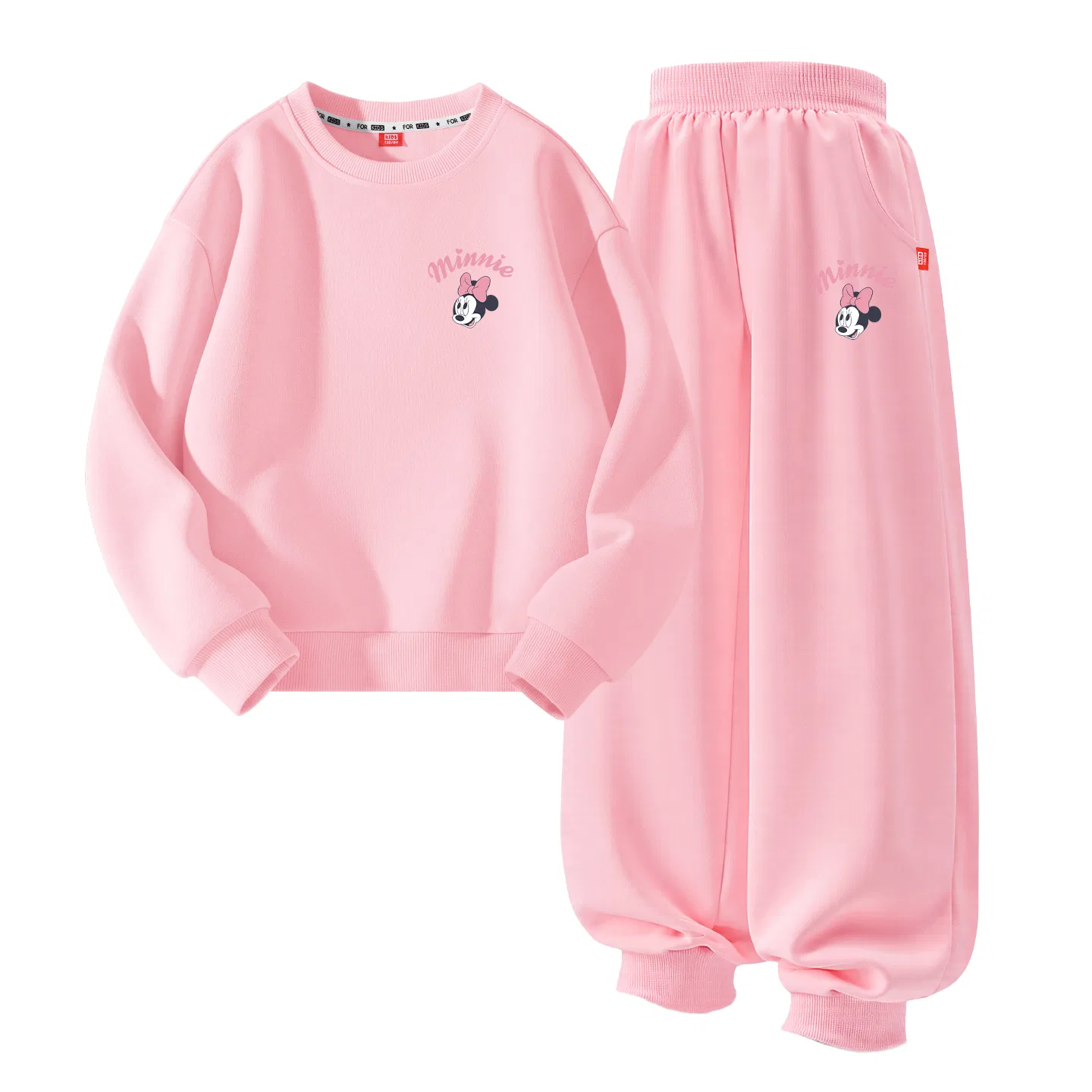 Детский спортивный костюм с принтом Disney College Style, Di Lifting K Pink+Di Lifting K Pink