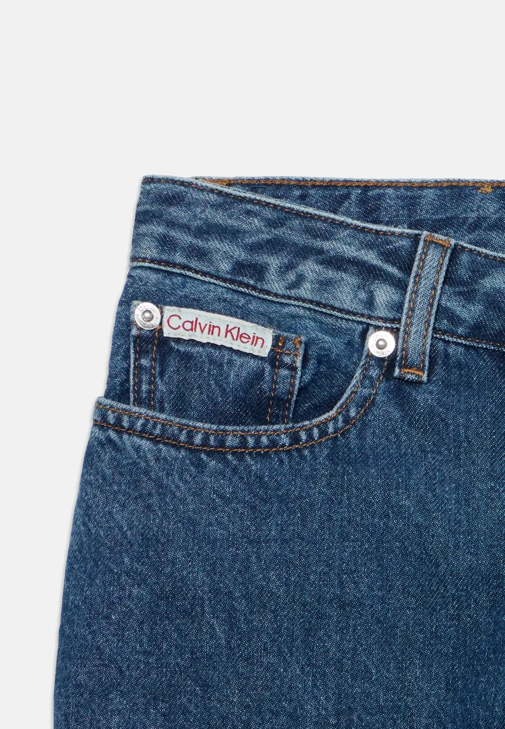 Джинсы прямого кроя Calvin Klein Jeans, Beckford Blue Wash — фото 4