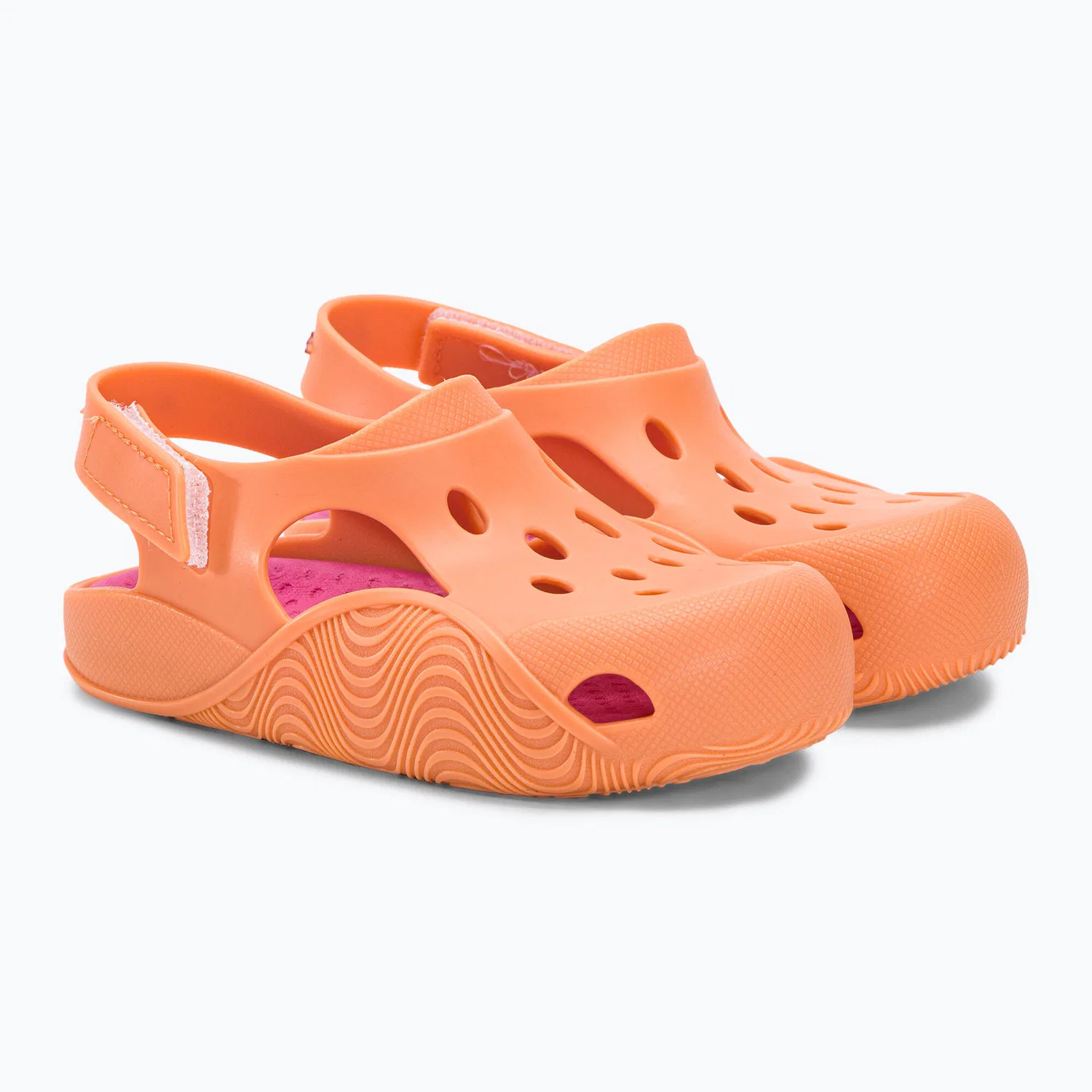 Детские сандалии из ПВХ Comfy Baby Rider, Orange / Rosa — фото 4