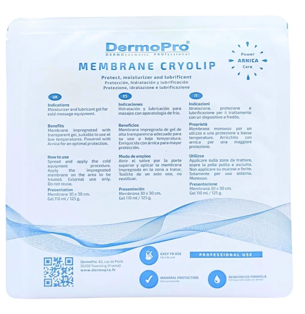 Криолиполизные мембраны Arnica Power Care, 50 шт, groß, DermoPro — фото 2