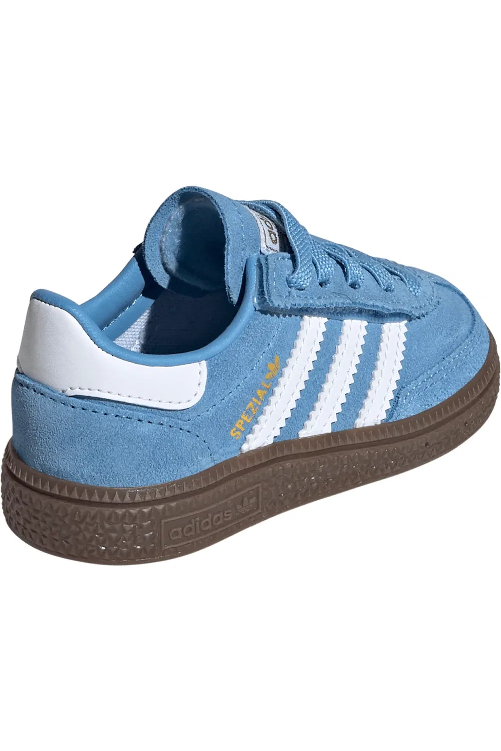 Кроссовки детские с эластичными шнурками Handball Spezial adidas, Ltblue/Ftw — фото 2