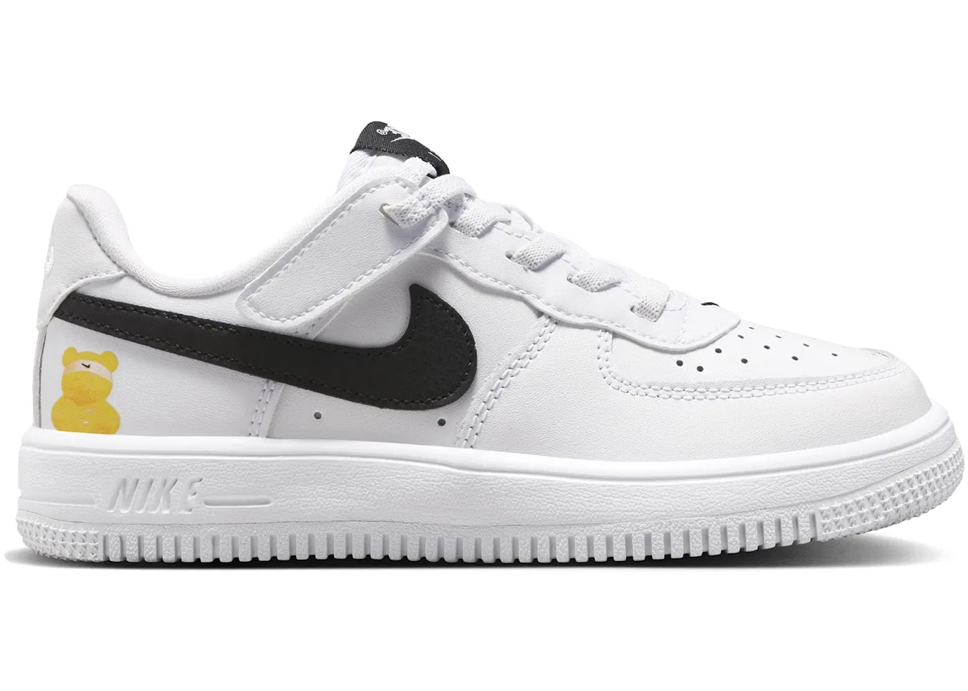Детские кроссовки Lifestyle Nike Force 1 Low EasyOn, White/Black