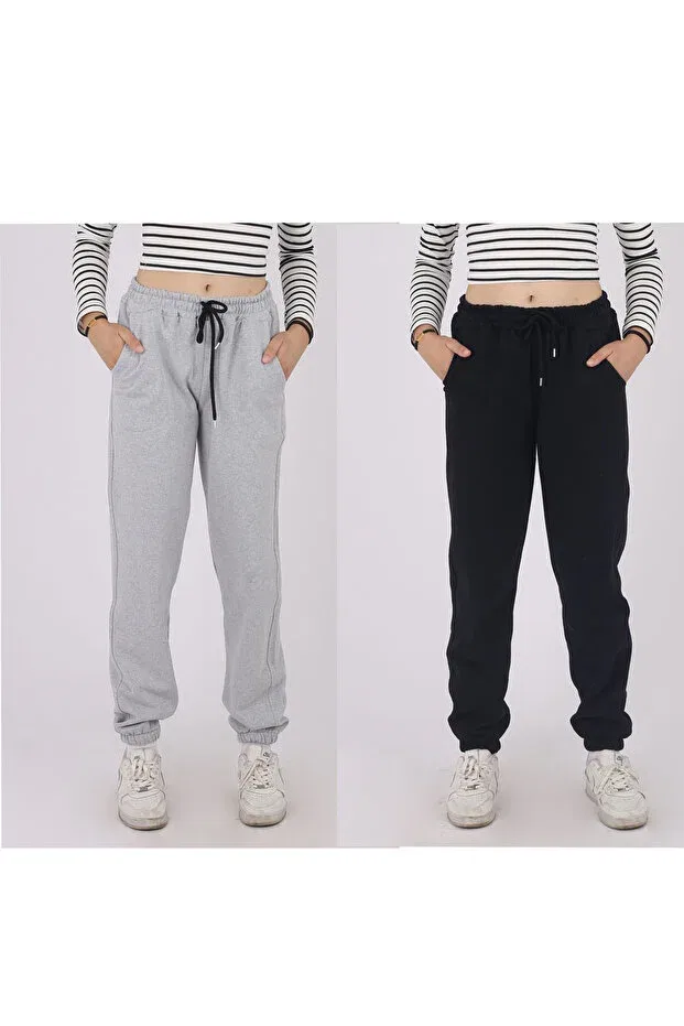 Детский спортивный костюм для девочек зимний Cm Buseyiz, Black-Gray